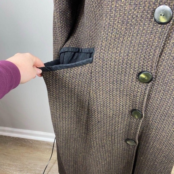 Vintage FLAX Jeanne Engelhart Long Wool - Picture 6 of 9